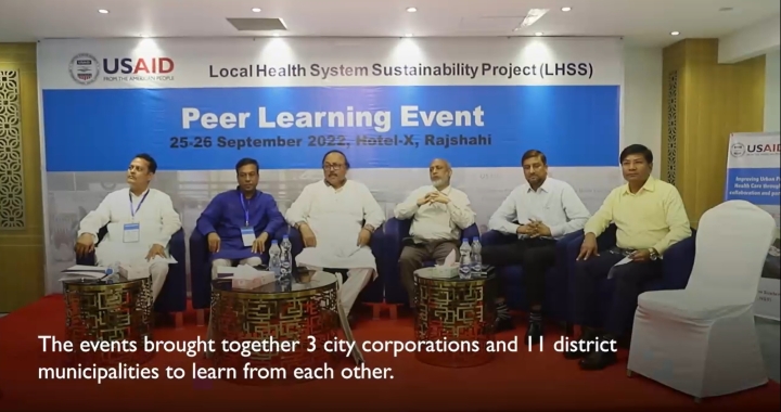 Improving the Primary Health Care System through Peer Learning in Urban Bangladesh