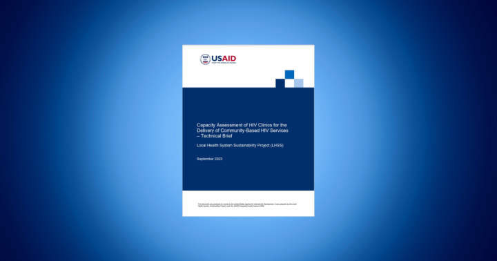 Capacity Assessment of HIV Clinics for the Delivery of Community-Based HIV Services in Dominican Republic