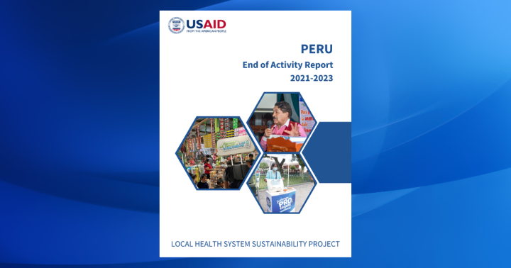 LHSS Peru End of Activity Report Cover