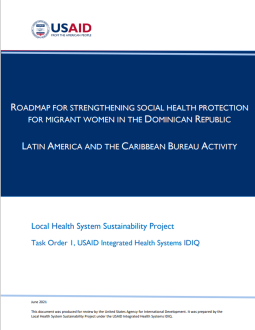 Screen shot of report cover