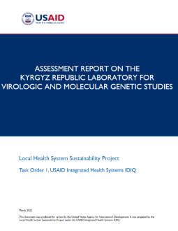 Screen shot of report cover