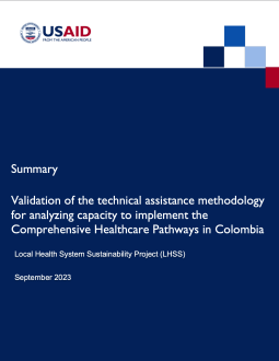 Validation of tech summary Colombia