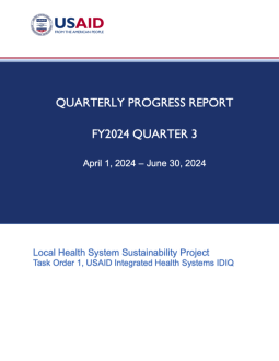 LHSS Quarterly Report, Year 5 Quarter 3 (Apr–Jun 2024)