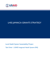 Cover of report showing title and USAID logo